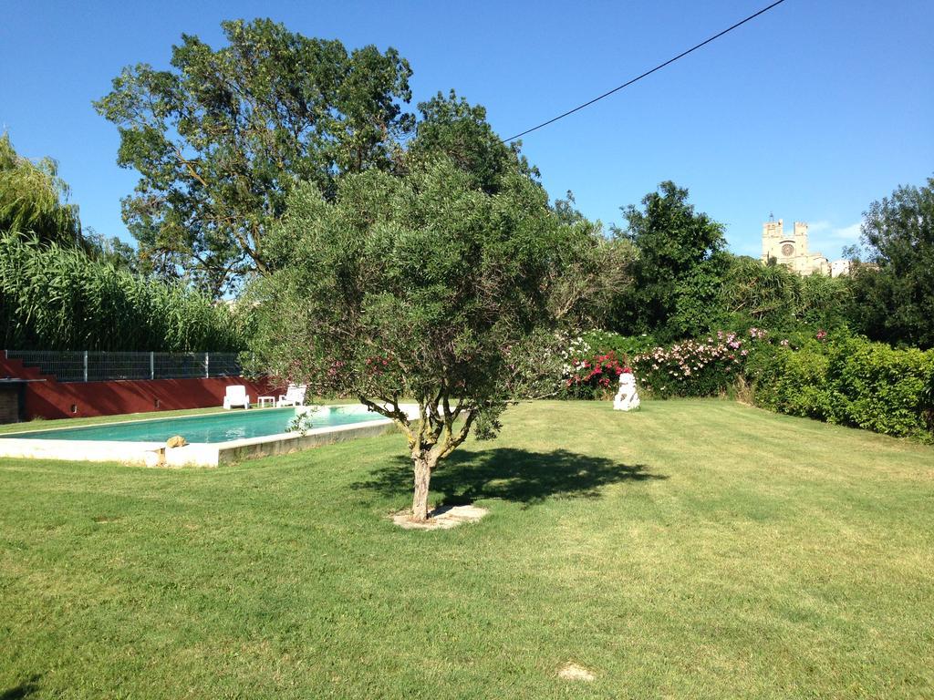 Les Jardins Du Rebaut Bed & Breakfast Béziers Dış mekan fotoğraf